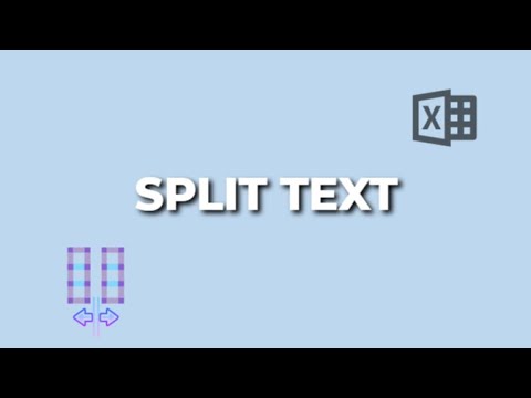 How to Split Text in Microsoft Excel | The Excel Lab