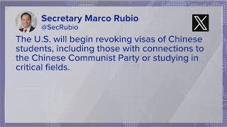 Rubio says US will revoke visas of Chinese students with CCP ties | On Balance