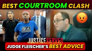 Judge Fleischer v/s Arguing Black Lady | Amazing Courtroom Clashes #judgefleischer #courtroomdrama