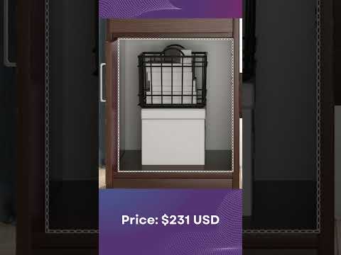 🌟 Modern Integrated Home Desk for Simple Office and Student Use! 🌟 #furniture #homedecor