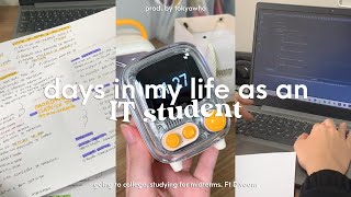 💻 days in my life as an IT student: going to college, studying for midterms. Ft Divoom Tiivoo 2