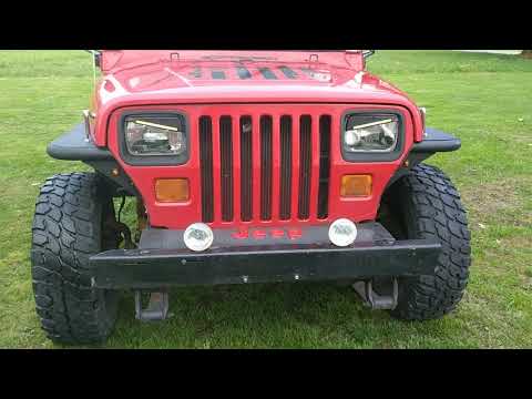 95 Jeep YJ Update walk Around. May 2018