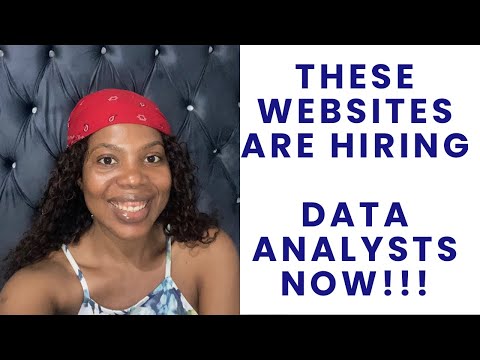 Remote job websites hiring data analysts now