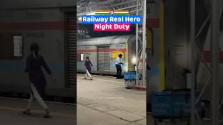 The Unsung Hero of the Railways: The Assistant Loco Pilot's Commitment and Hard Work on Night Duty
