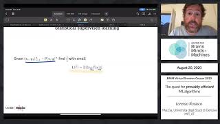 The quest for provably efficient ML algorithms