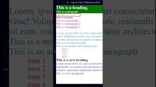 Adjacent Sibling Selector #selectors #cssselectors #css #uiuxcourse #learnuiux #webdevelopment #code