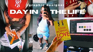 a day in the life of a freelance graphic designer 🧠