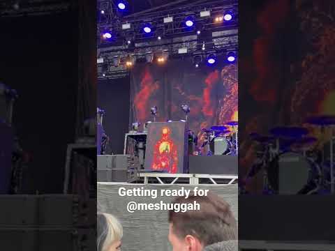 Getting Ready for Meshuggah  #meshuggah