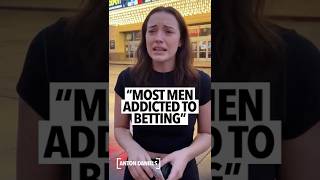 Woman says sports betting is ruining our young men, too many gambling sites on the internet, trash