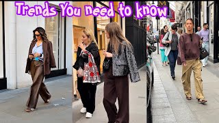 London Street FASHION Trends You Need To Know