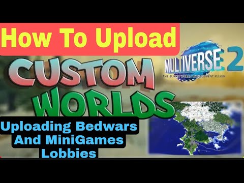 How To Make A Server Like Hypixel | How To Upload Custom Worlds |