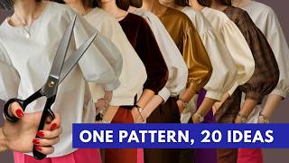 Blouse Pattern Making —  The Secret to Simple and Elegant Blouses ✨️
