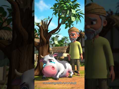 "जब पैसे का पेड़ टूट गया… गाय की आँखों में आँसू क्यों आ गए?"#shorts  viralvideo #ai #aishorts #viral