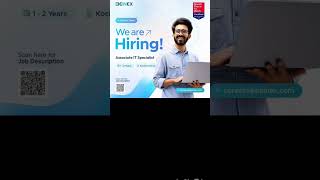 We Are Hiring – Associate IT Specialist | Beinex | Kochi (Hybrid) #myspace #hiring