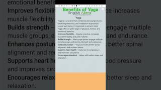 Benefits of Yoga GD Topics Airforce 2026 #gdtopic #airforce #gdtopics #gdtips #gd #phase2