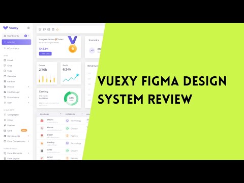 🥇 VUEXY FIGMA DESIGN SYSTEM REVIEW | FIGMA DESIGN SYSTEM