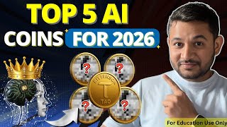🔥 Why These Top 5 AI Crypto Coins That Could Explode by 2026?  (Explained)