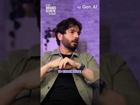 “For AI to crack the Indian markets it needs to go vernacular" Says Niraj Ruparel 🎥 #ai #marketing