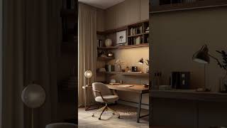 2025 luxury Japandi home office  (@modernheritagehome