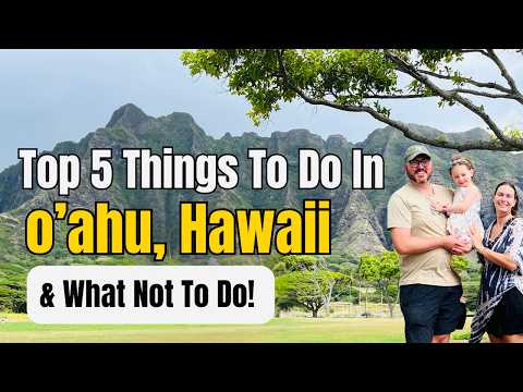 Top 5 Places to Visit in Oʻahu Hawaii 🌴 | A Brit’s First Time in Hawaii