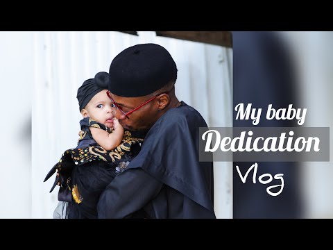 My Baby’s Dedication vlog || Simple and Cute Baby Christening in Nigeria