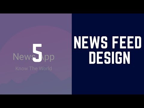 How to Design ionic 2 | 3 app from Start to End (News App) | Making Of Home  Screen