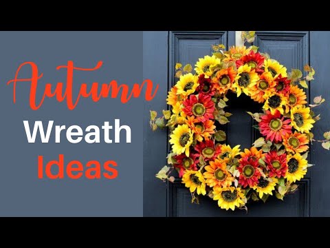 62 Beautiful Autumn Wreath Ideas
