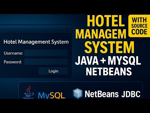 Hotel Management System Project in Java | Full Working Demo 2025! #project #viralvideo 