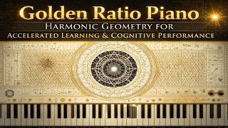 Golden Ratio Piano  Harmonic Geometry for Accelerated Learning and Cognitive Peak Performance
