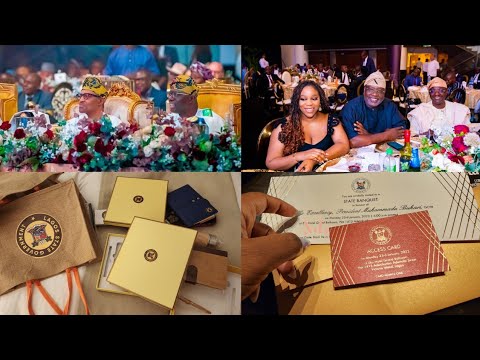 Dinner With The President Of Nigeria In Lagos, Nigeria