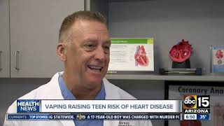Vaping raises your risk for heart problems