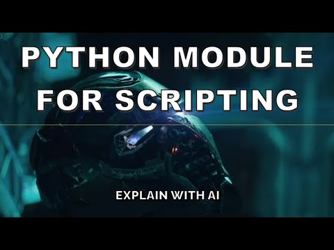 Python provides a variety of modules and libraries that are commonly used for scripting tasks