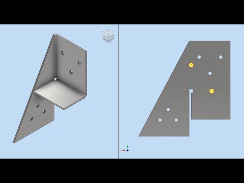 Working on Sheet Metal in Autodesk Inventor