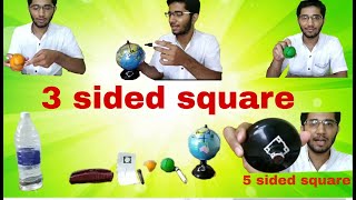 3 sided square & that bear problem | Maths is Life