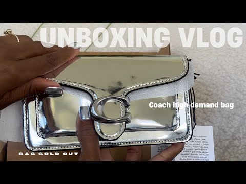 Designer handbag Vlog | unboxing Coach's New Handbag Line