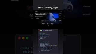 Tesla Loading Page Animation | HTML CSS JavaScript | Web Development Project #css#html#coding