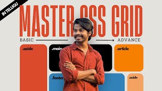 What is CSS Grid Full Guide in Telugu | Complete CSS Grid Tutorial for Beginners and Web Development