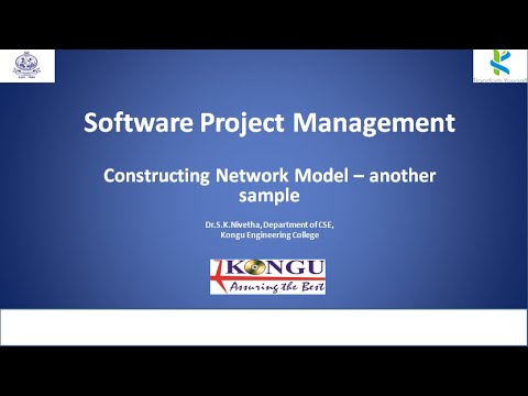 Constructing network model | PERT | Critical Path | Activity-on-node and Arrow | CS Lectures by SKN
