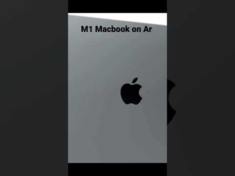 M1 Macbook On AR | #shorts