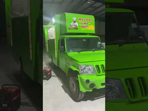 Healthy Food Court #Bolero by Saint Designers. Reach out on 9618155817 to build your dream truck