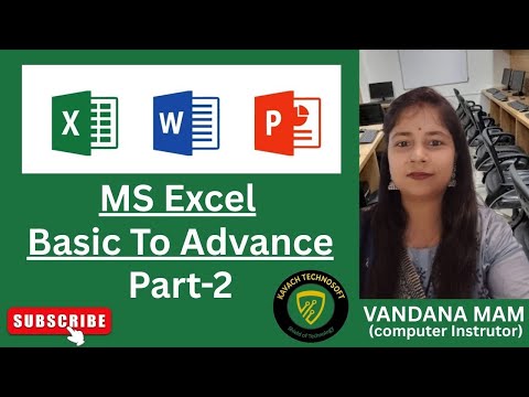 MS Excel Basic To Advance | MS Excel Tutorial for Beginners | Introduction to Excel