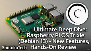 Ultimate Deep Dive: Raspberry Pi OS Trixie (Debian 13) - New Features, Hands-On Review