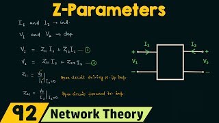 Z−Parameters (or) Impedance Parameters