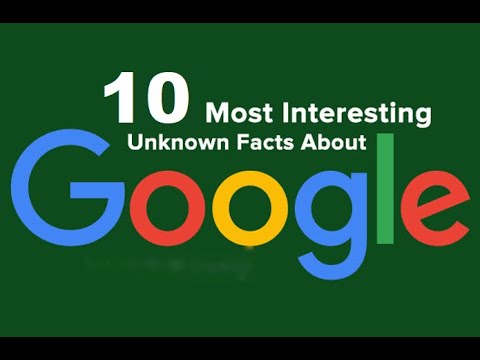 10 Surprising Google Facts || Interesting Google Facts || Google 2020
