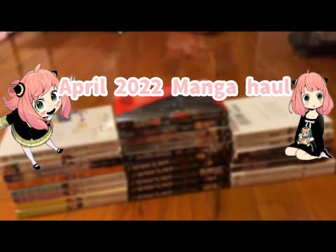 April manga haul - April 2022