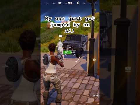 Ai is getting powerful. #fortnite #gaming #ai #trending #shorts #car #funny