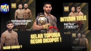 Latest UFC Umar Nurmagomedov VS Fivuerdo, Gaethje VS Pimblett - Volkanovsky VS Lopez 2, Omalley etc.