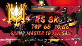 GRAND MASTER I'D FOR SALE