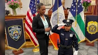 Way to go! Devarjaye Daniel gets sworn in by NYPD, FBI-New York