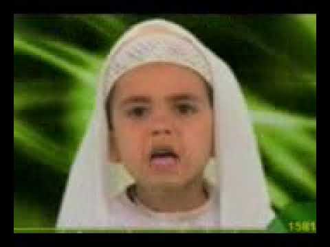 Little child beautiful arabic language speaking